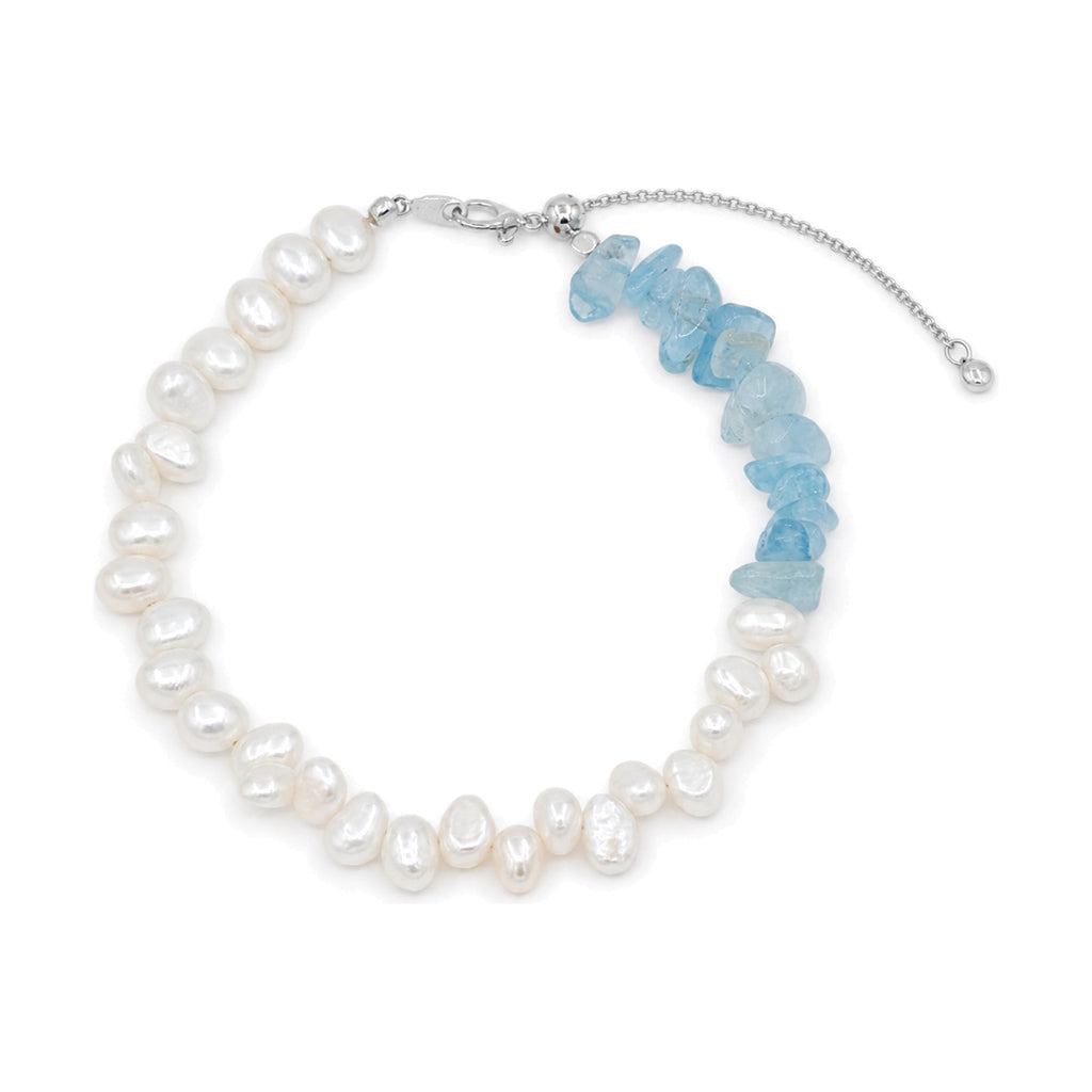 Blue Current Bracelet — full view