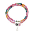 Blush Sun Orbit Wrap Bracelet — full view