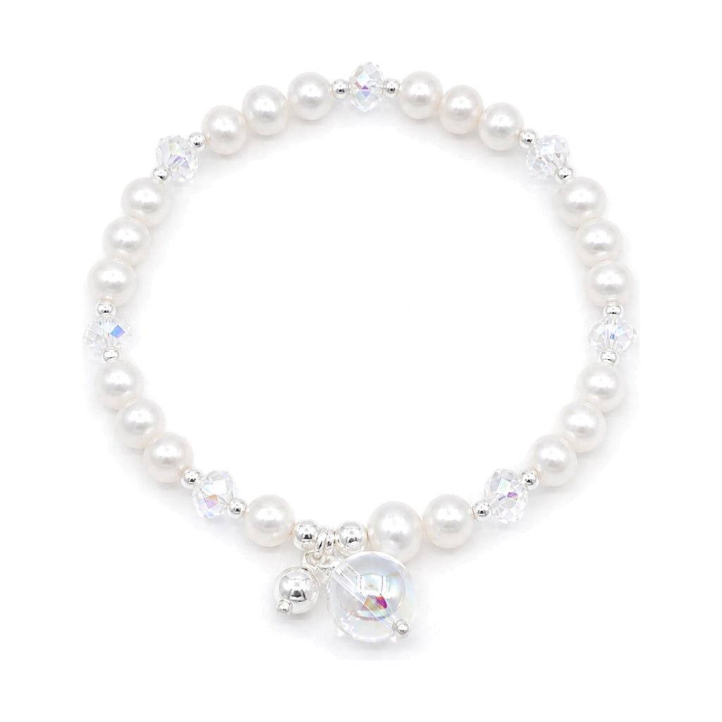 Iridescent Heart Bracelet — full view