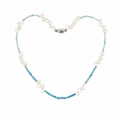 Blue Current Necklace — full view