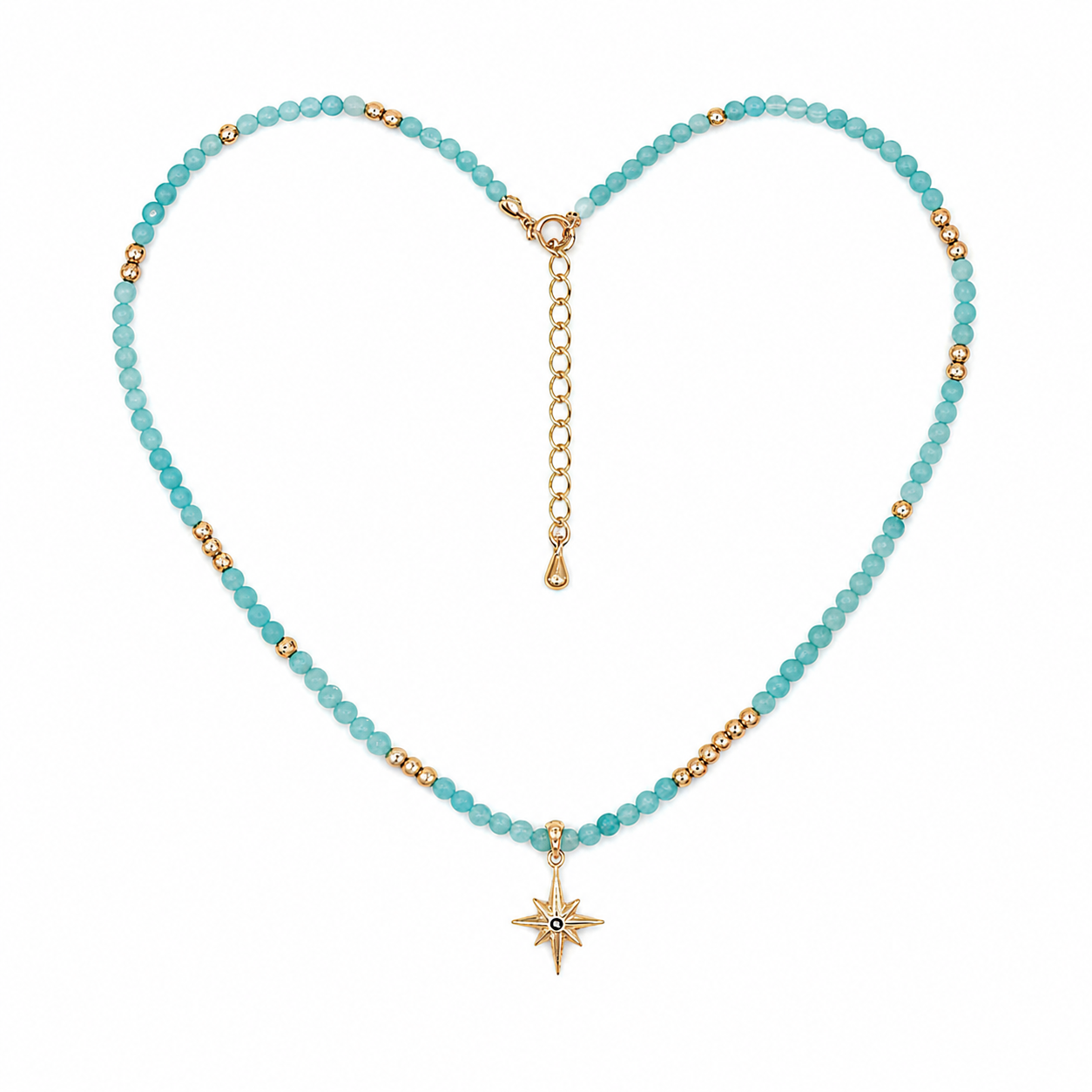 Lagoon Star Necklace — full view