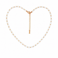 Mother-of-Pearl Whisper Necklace — full view
