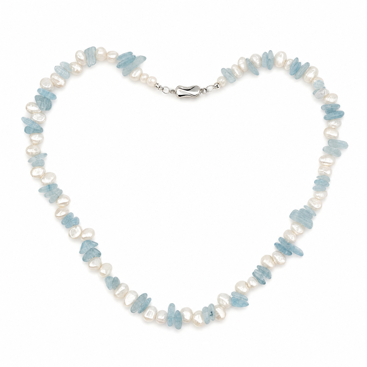 Seafoam Drift Necklace — full view