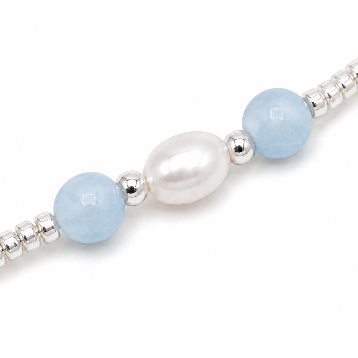 Frostline Lustre Bracelet — detail view